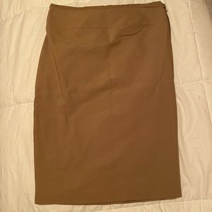 Camel Pencil Skirt